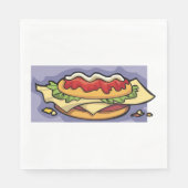 塗り潰しサンドイッチ スタンダードランチョンナプキン (正面)