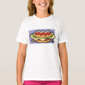 塗り潰しサンドイッチ Tシャツ (正面)