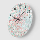 塗り潰し色 ラージ壁時計 (傾斜)