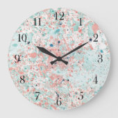 塗り潰し色 ラージ壁時計 (正面)