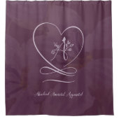 塗り潰し2 シャワーカーテン (正面)