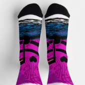 塗り込み – 音符ソックス ソックス (上部)