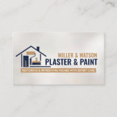 塗工絵を描及び業務 名刺 (正面)