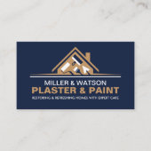 塗工絵を描及び業務 名刺 (正面)