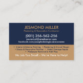 塗工絵を描及び業務 名刺 (裏面)