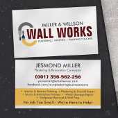 塗工絵を描及び業務 名刺