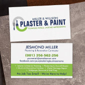 塗工絵を描及び業務 名刺