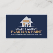 塗工絵を描及び業務 名刺 (正面)