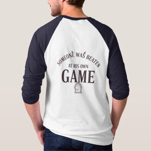 塗油されし者、危険な存在 Tシャツ (裏面)
