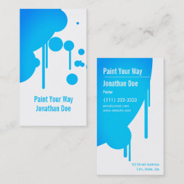 塗装業名刺 名刺