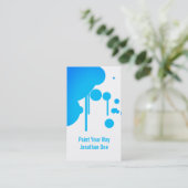 塗装業名刺 名刺 (スタンド正面)