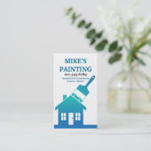 塗装業者の名刺 名刺 (スタンド正面)