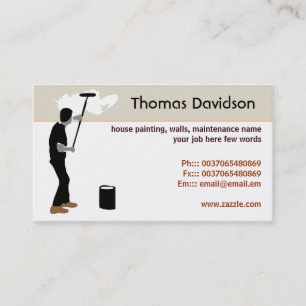 塗装業者の名刺 名刺