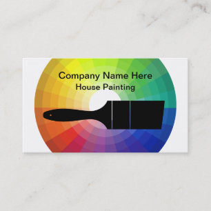 塗装業者の名刺 名刺