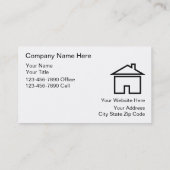 塗装業者の名刺 名刺 (裏面)