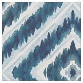 塞ぎ込みボはっきりしたホインディゴダイヤモンド ファブリック (クローズアップ)