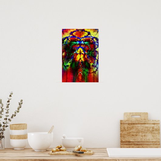 塞栓した ポスター (キッチン)