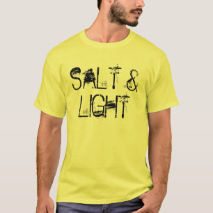 塩およびライト Tシャツ
