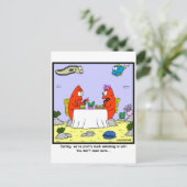 塩が多すぎる ポストカード (スタンド正面)