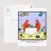 塩が多すぎる ポストカード (正面/裏面)