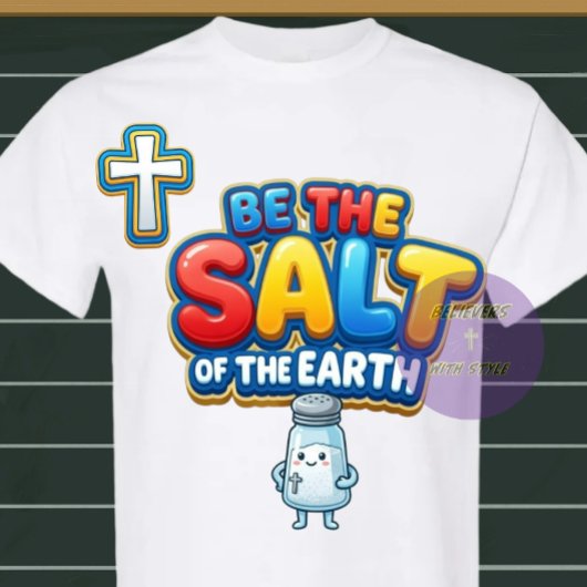 塩となれ - キリスト教 Tシャツ