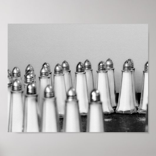 塩とコショウのアート写真 ポスター (正面)