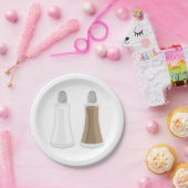 塩とコショウのシェイカー ペーパープレート (パーティー)