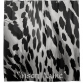 塩とコショウの皮 シャワーカーテン (正面)