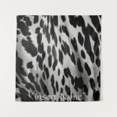 塩とコショウの皮 タペストリー (正面)