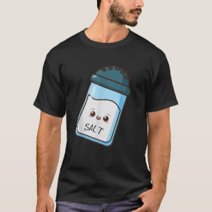 塩とコショウの調和ハロウィーンの衣装の部屋 Tシャツ