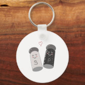 塩とコショウ キーホルダー (正面)