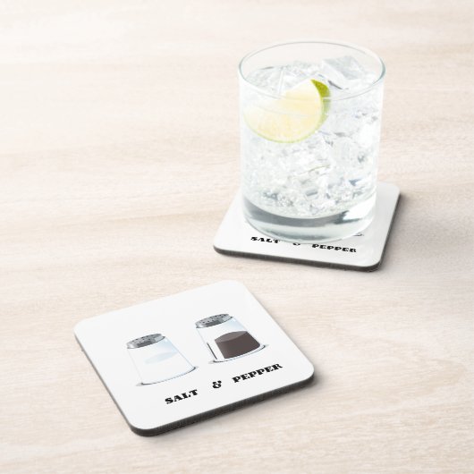 塩とコショウ コースター (右側)