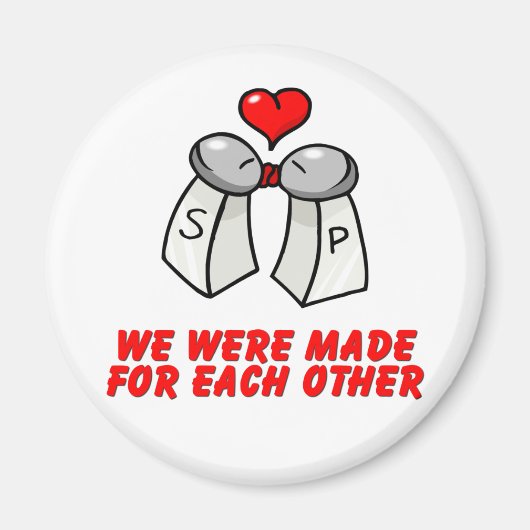 塩とコショウ マグネット (正面)