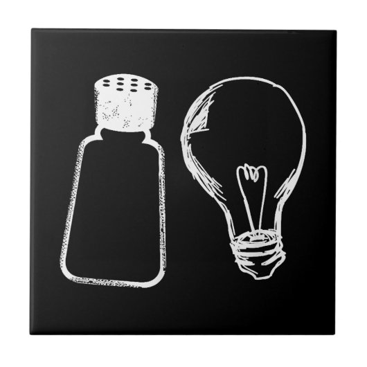 塩と光Be塩バイブル聖句マタイ513-1 タイル (正面)