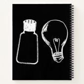 塩と光Be塩バイブル聖句マタイ513-1 ノートブック (裏面)