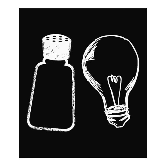 塩と光Be塩バイブル聖句マタイ513-1 フォトプリント (正面)