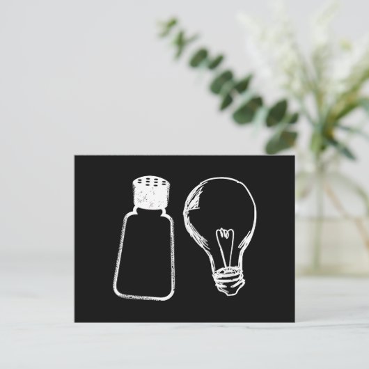 塩と光Be塩バイブル聖句マタイ513-1 ポストカード (スタンド正面)