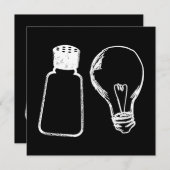 塩と光Be塩バイブル聖句マタイ513-1 招待状 (正面/裏面)