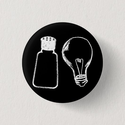 塩と光Be塩バイブル聖句マタイ513-1 缶バッジ (正面)