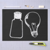 塩と光Be塩バイブル聖句マタイ513-1 薄葉紙 (クラフト)