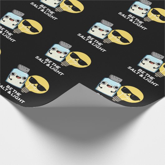 塩と軽いバイブルおもしろいプンダークBG ラッピングペーパー (角)