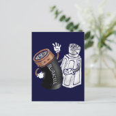 塩と電池 ポストカード (スタンド正面)