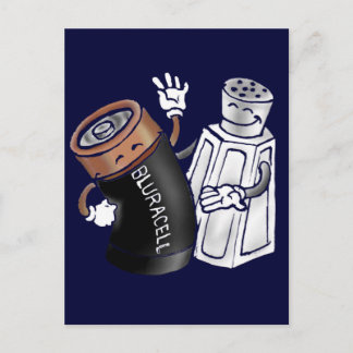 塩と電池 ポストカード