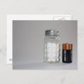 塩と電池 ポストカード (正面/裏面)