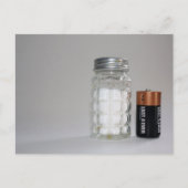 塩と電池 ポストカード (正面)