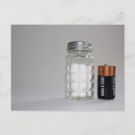 塩と電池 ポストカード