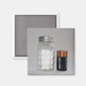 塩と電池 マグネット (正面/裏面)