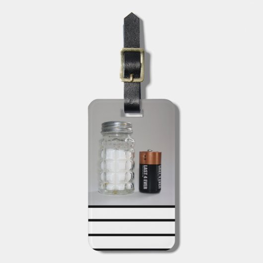 塩と電池 ラゲッジタグ (正面縦)