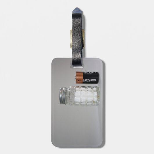 塩と電池 ラゲッジタグ (裏面縦)