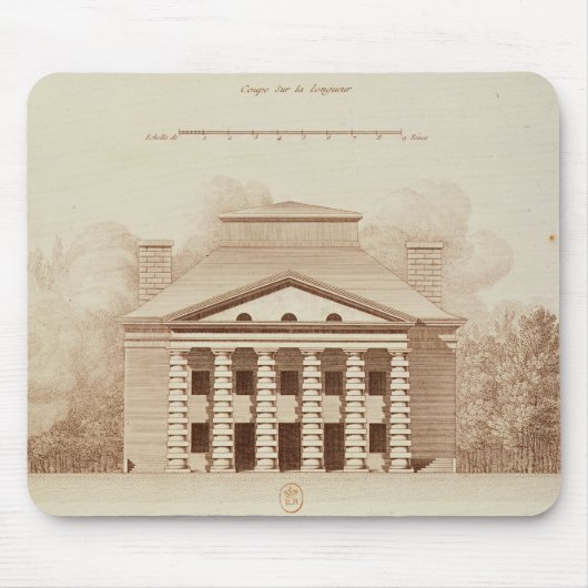 塩のディレクターの家の高度 マウスパッド (正面)